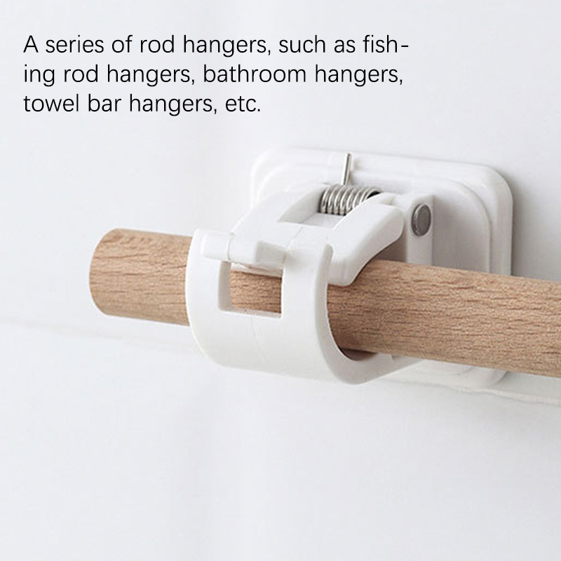 Fishing Rod Repair Kit - 1 paire de supports muraux pour