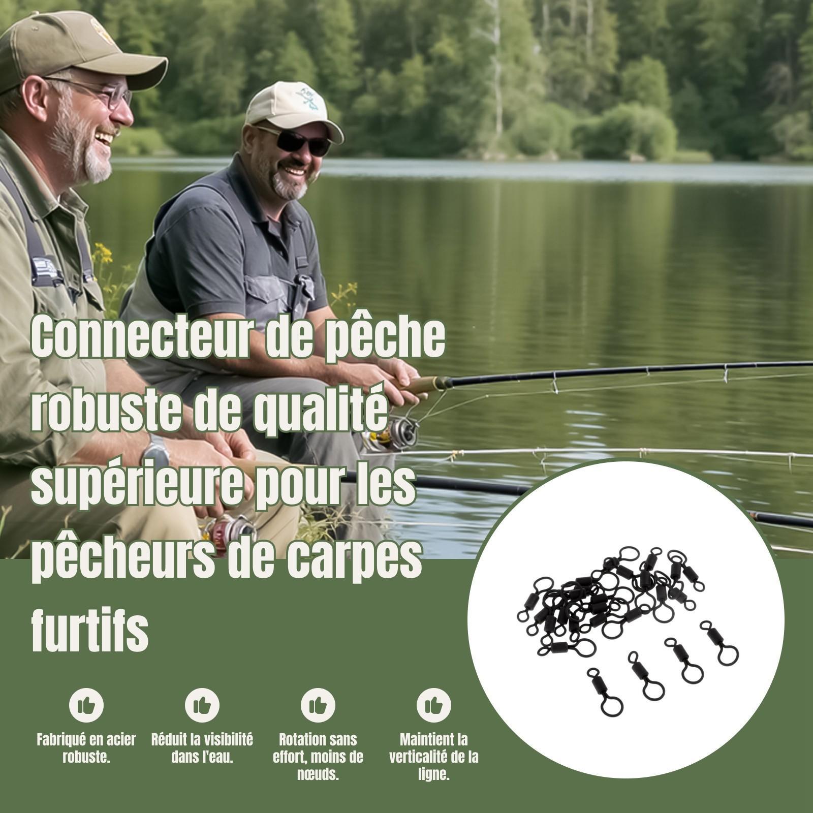 Émerillons de pêche rotatifs n - Fishing Rod Spinning avis et prix
