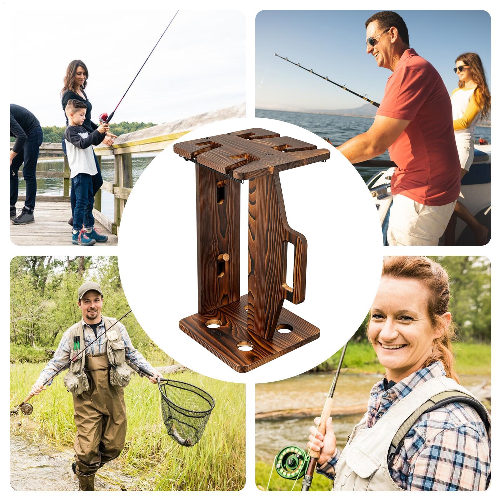 Support de canne à pêche en bo - Fishing Rod Rack avis et prix