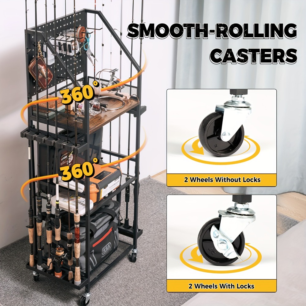 Supports de cannes à pêche pou - Fishing Rod Case avis et prix